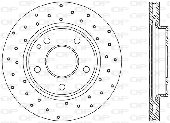 OPEN PARTS Jarrulevy BDRS1700.25